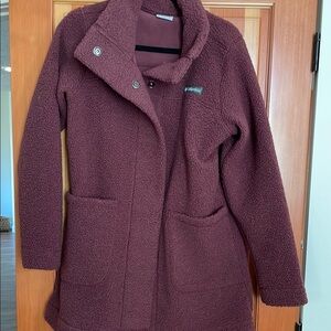 Columbia Women's Burgundy Fleece Jacket